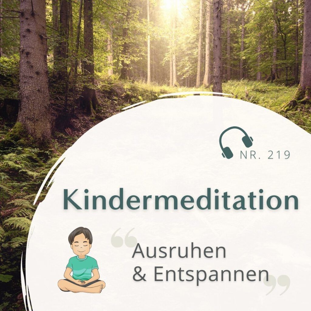 HOP Meditation 219 - Kindermeditation - Ausruhen und entspannen
